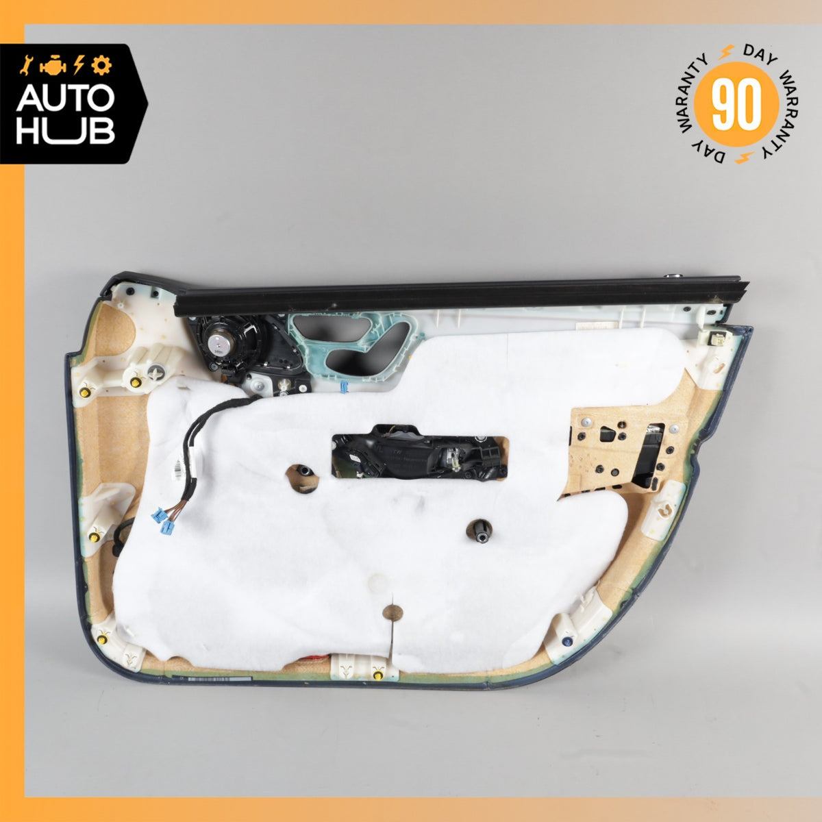 14-17 Mercedes W222 S550 S550e Front Left Driver Side Door Panel Black OEM - photo 12