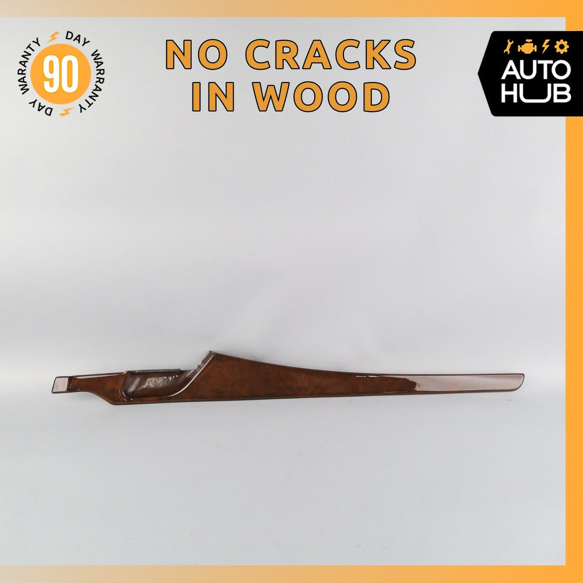 93-99 Mercedes W140 CL600 S500 Coupe Left Driver Side Door Panel Trim Wood OEM - photo 1