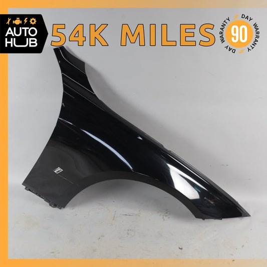 12-18 BMW F30 330e 335i Fender Front Right Passenger Side Black OEM 54k - photo 1