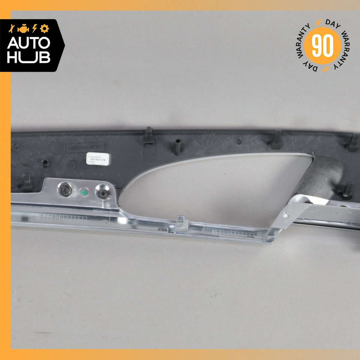 Porsche Panamera 970 Front Right Passenger Side Door Panel Molding Aluminium OEM - photo 10
