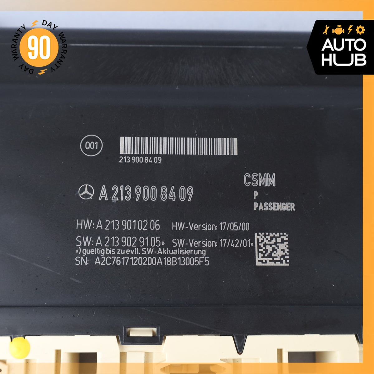 Mercedes W213 E300 CLS450 Front Right Door Control Module Unit 2139008409 OEM - photo 9