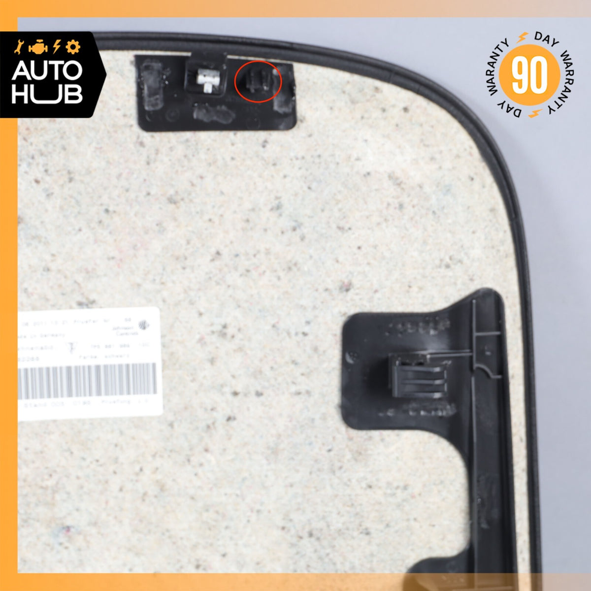 Porsche Cayenne 958 Hybrid S Front Left or Right Side Seat Back Cover Panel OEM - photo 14