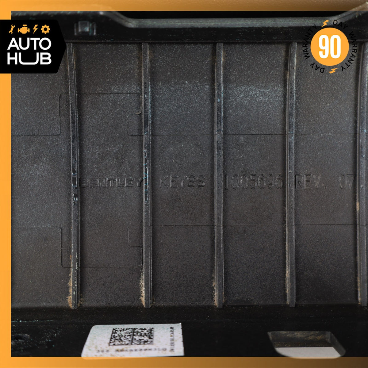 07-18 Bentley Continental GTC GT Left Knee Lower Panel Trim Black OEM 31k - photo 12