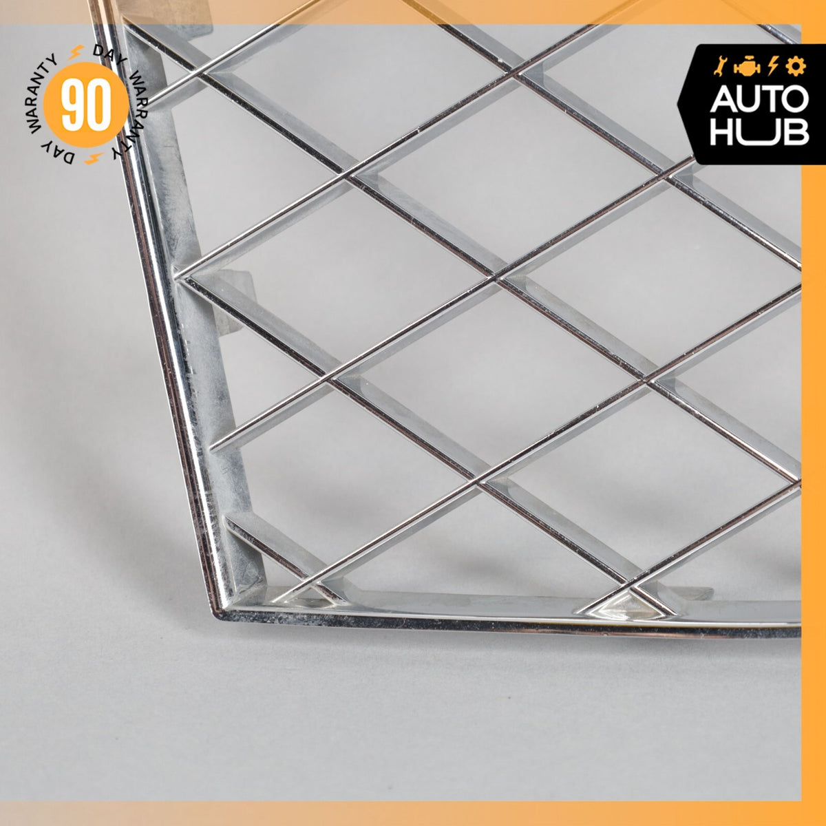 12-15 Bentley Continental GTC GT Front Right Bumper Center Mesh Grille OEM 71k - photo 7