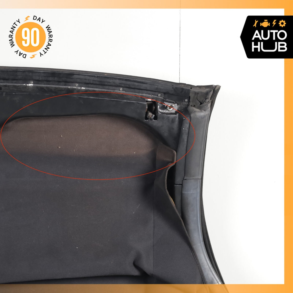 02-05 Ford Thunderbird Convertible Soft Top Roof Black OEM 80k - photo 16
