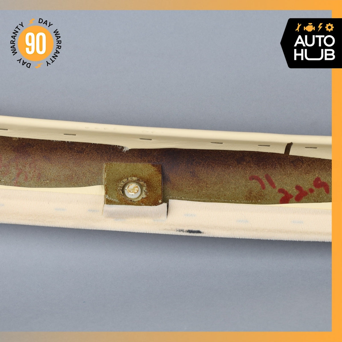 00-02 Bentley Arnage / RR Seraph Front Right Quarter Upper A Pillar Beige OEM - photo 11