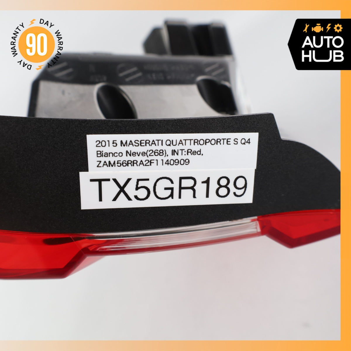 14-20 Maserati Quattroporte M156 Right Side Inner Tail Light Lamp 670009228 OEM - photo 17
