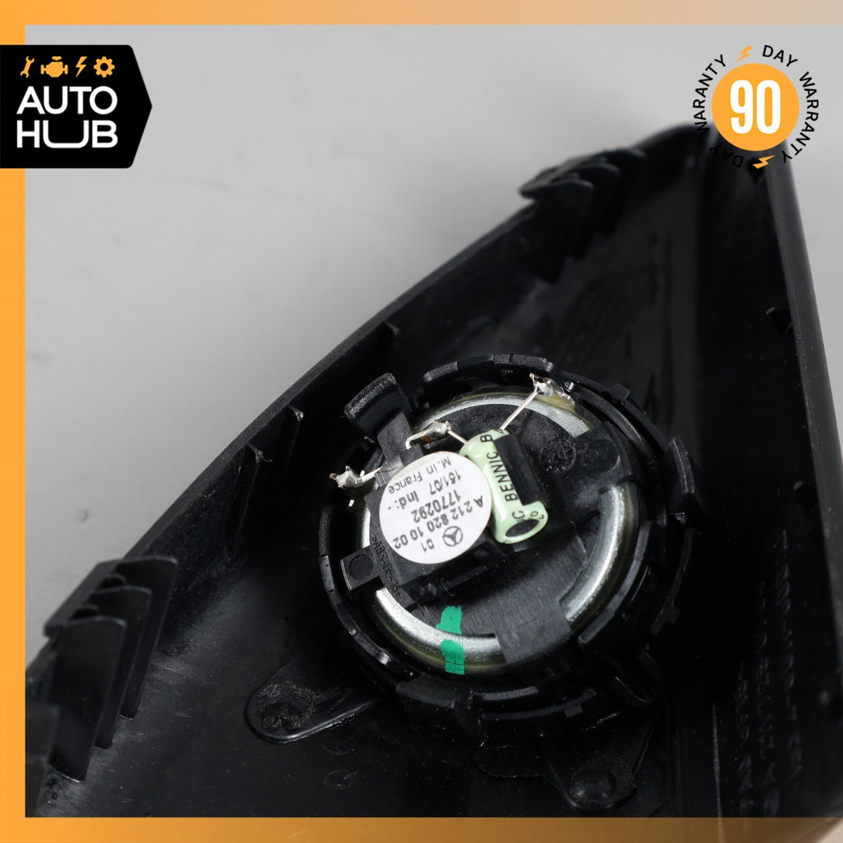07-09 Mercedes W211 E63 AMG E550 Front Left Tweeter Speaker Cover Black OEM - photo 9