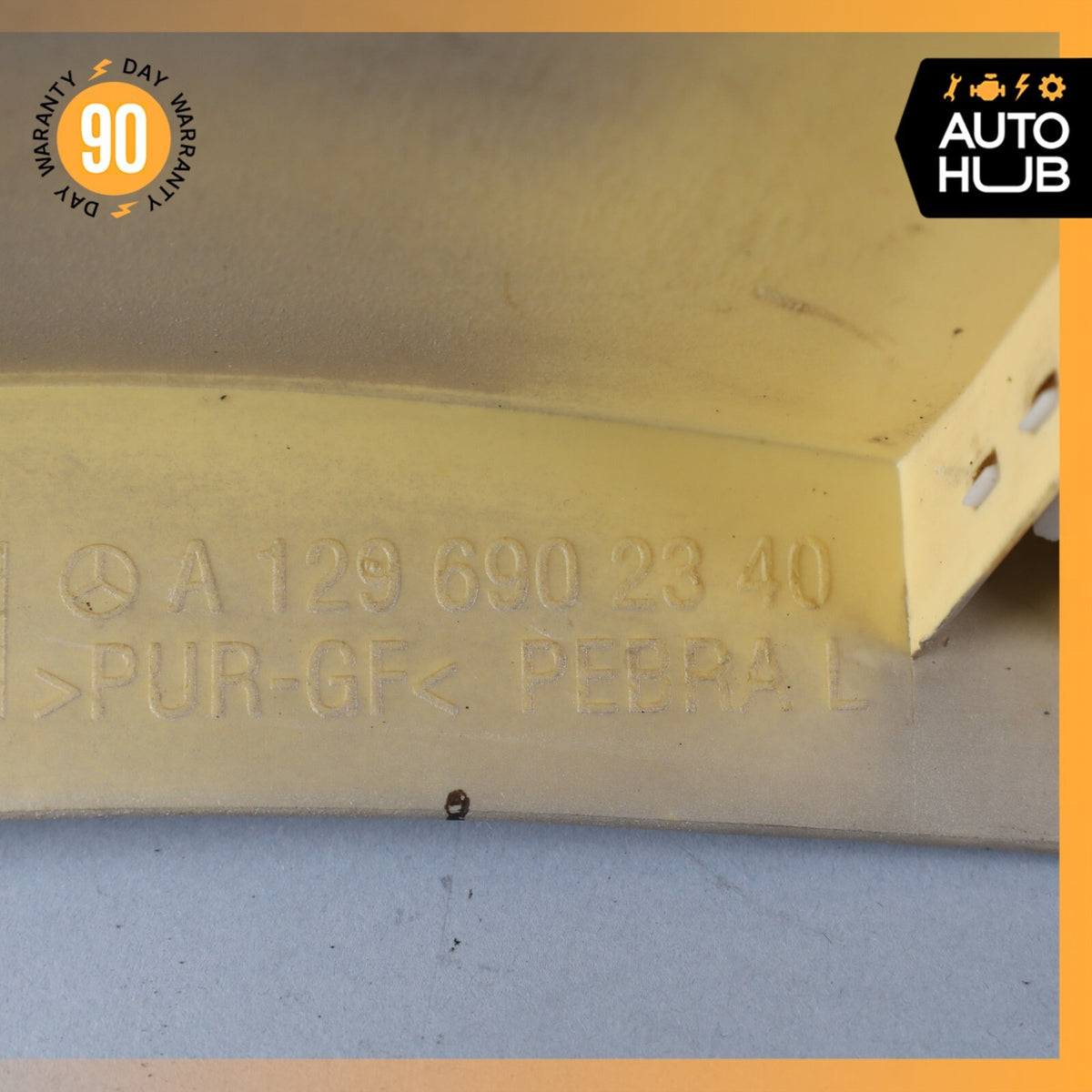 90-02 Mercedes R129 SL500 SL320 500SL Left Driver Side Quarter Panel Trim OEM - photo 7