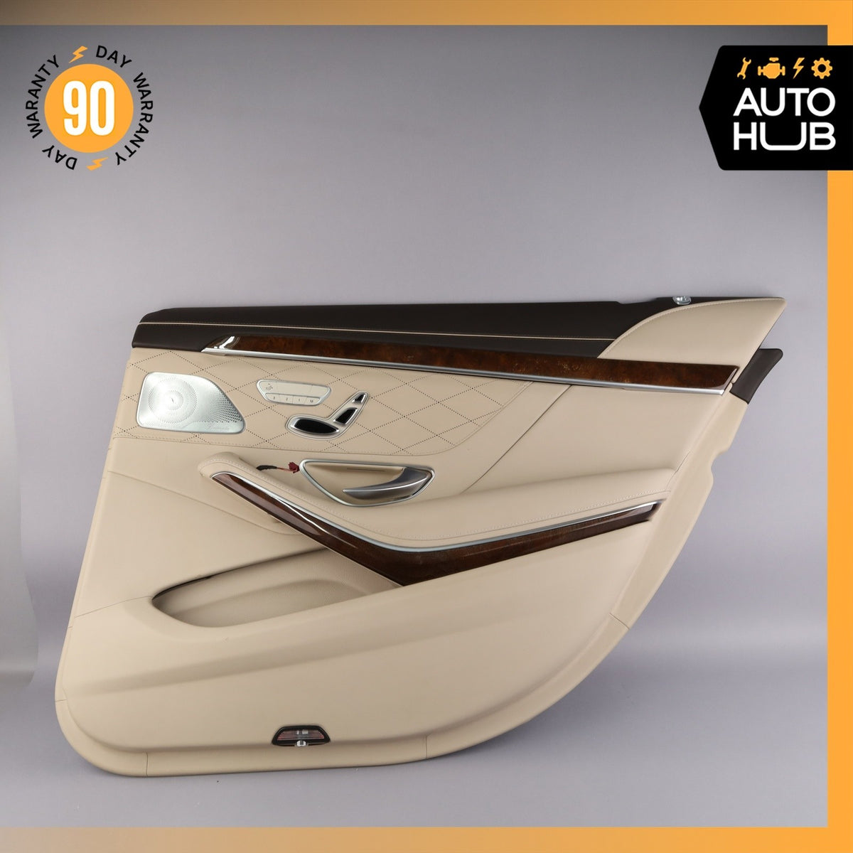 14-20 Mercedes W222 S550 S63 AMG Rear Right Door Panel Exclusive OEM 87k - photo 1