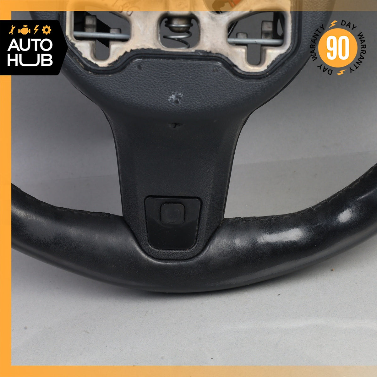 11-14 Porsche Cayenne 958 S GTS Steering Wheel w/ Paddle Shifters Black OEM - photo 19