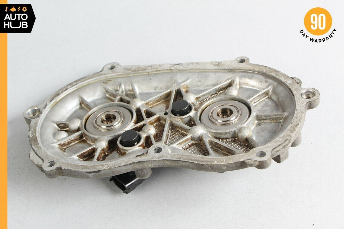 Mercedes W221 S550 E350 Front Left Side Engine Timing Chain Cover Plate OEM - photo 6
