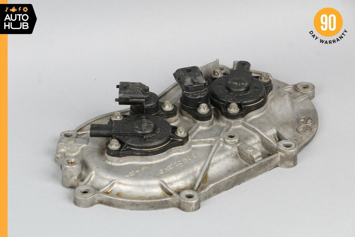 Mercedes W204 C230 S550 E350 Front Right Engine Timing Chain Cover Plate OEM - photo 1