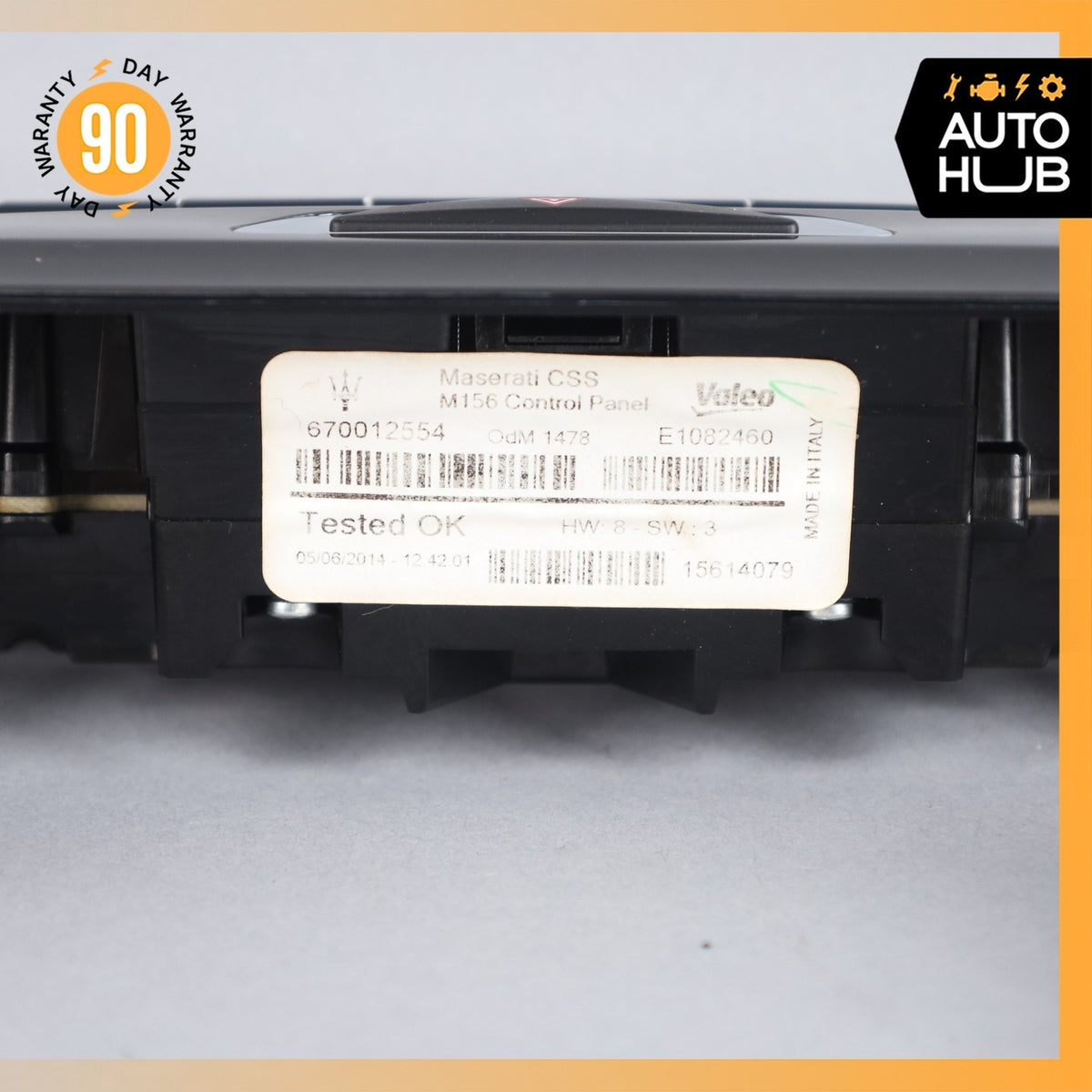 Maserati Quattroporte M156 SQ4 AC A/C Heater Climate Control Switch OEM - photo 6