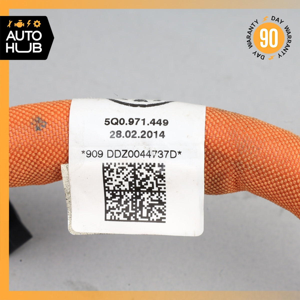 16-18 Audi 8V A3 E-Tron High Voltage A/C Compressor Harness OEM 78k - photo 8