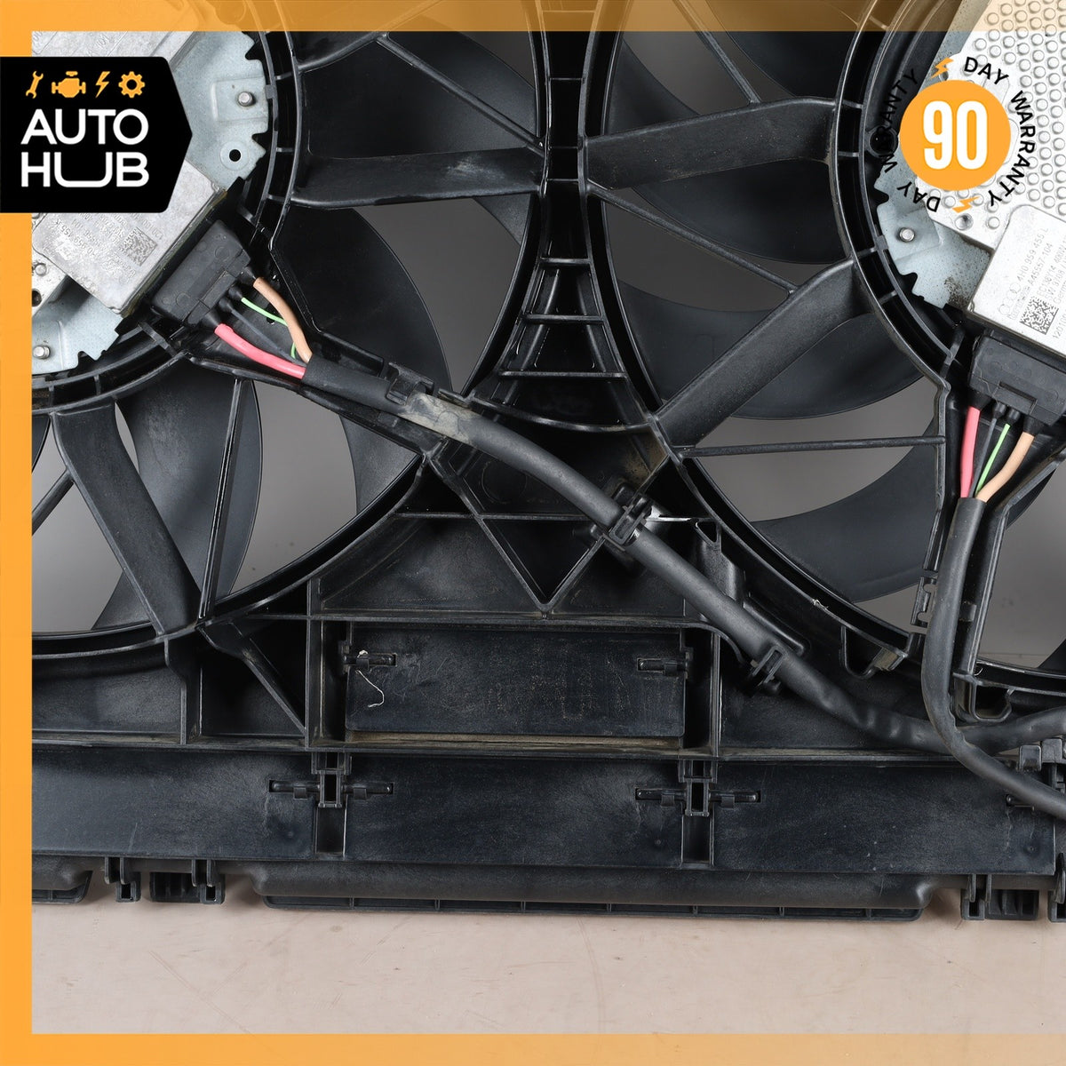 11-18 Audi D4 A8 S8 Engine Motor Cooling Radiator Fan Assembly 4H0121003F OEM - photo 7