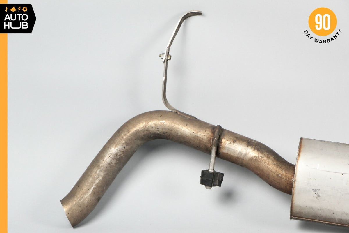 04-06 Mercedes W220 S55 AMG Exhaust Central Resonator Mid Pipe Silencer Set OEM - photo 2