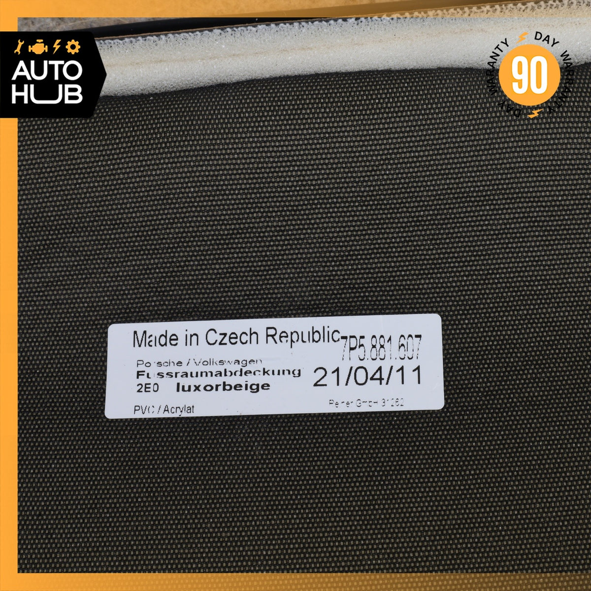 Porsche Cayenne 958 Hybrid S Front Left or Right Side Seat Back Cover Panel OEM - photo 19