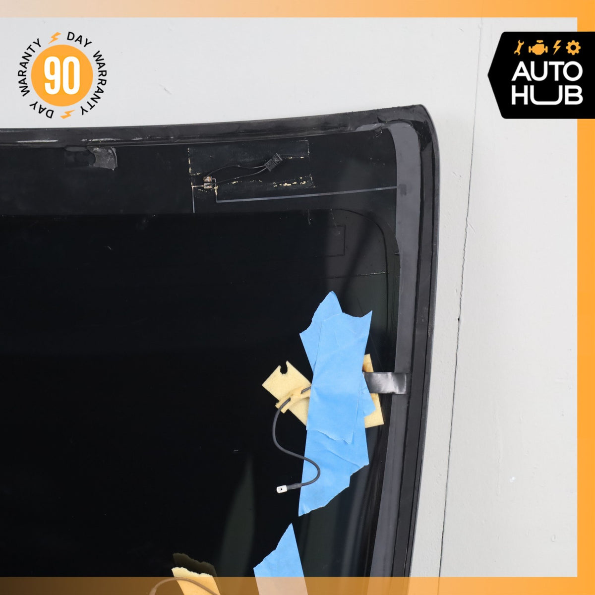 12-17 Bentley Continental GT Coupe Rear Windshield Wind Shield Glass OEM 73k - photo 12