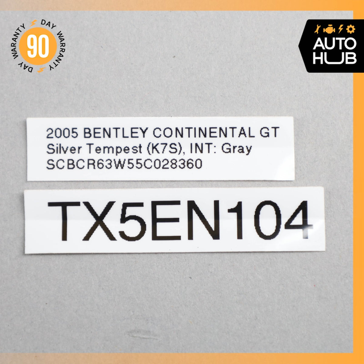 03-10 Bentley Continental GT Coupe Front Right Side Door Window Glass OEM - photo 19
