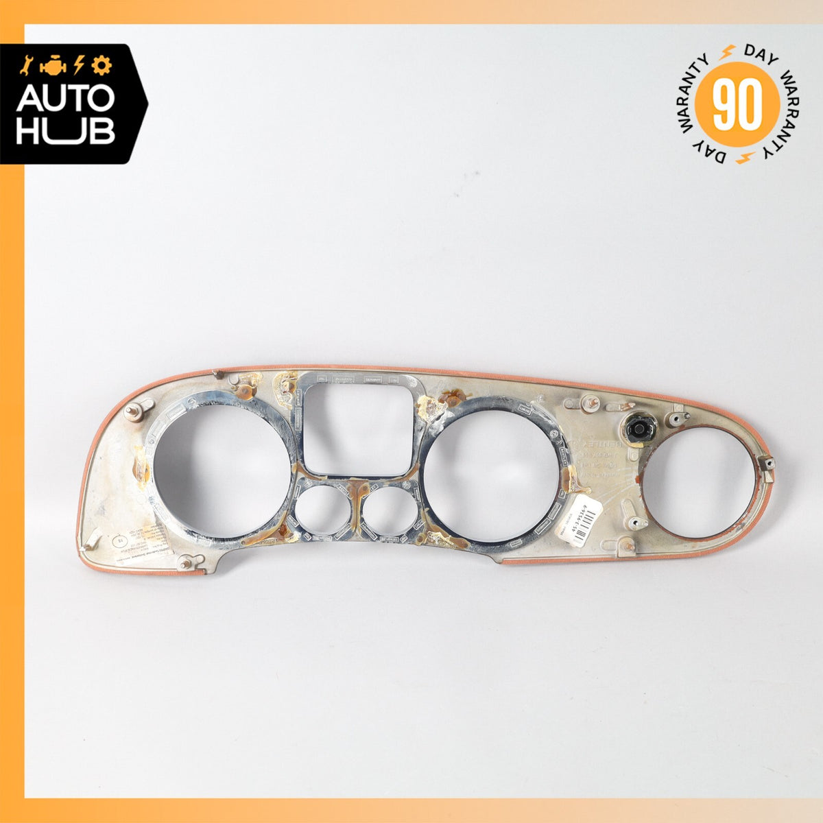 03-13 Bentley Continental GT GTC Dash Panel Speedometer Bezel Wood Trim OEM - photo 13