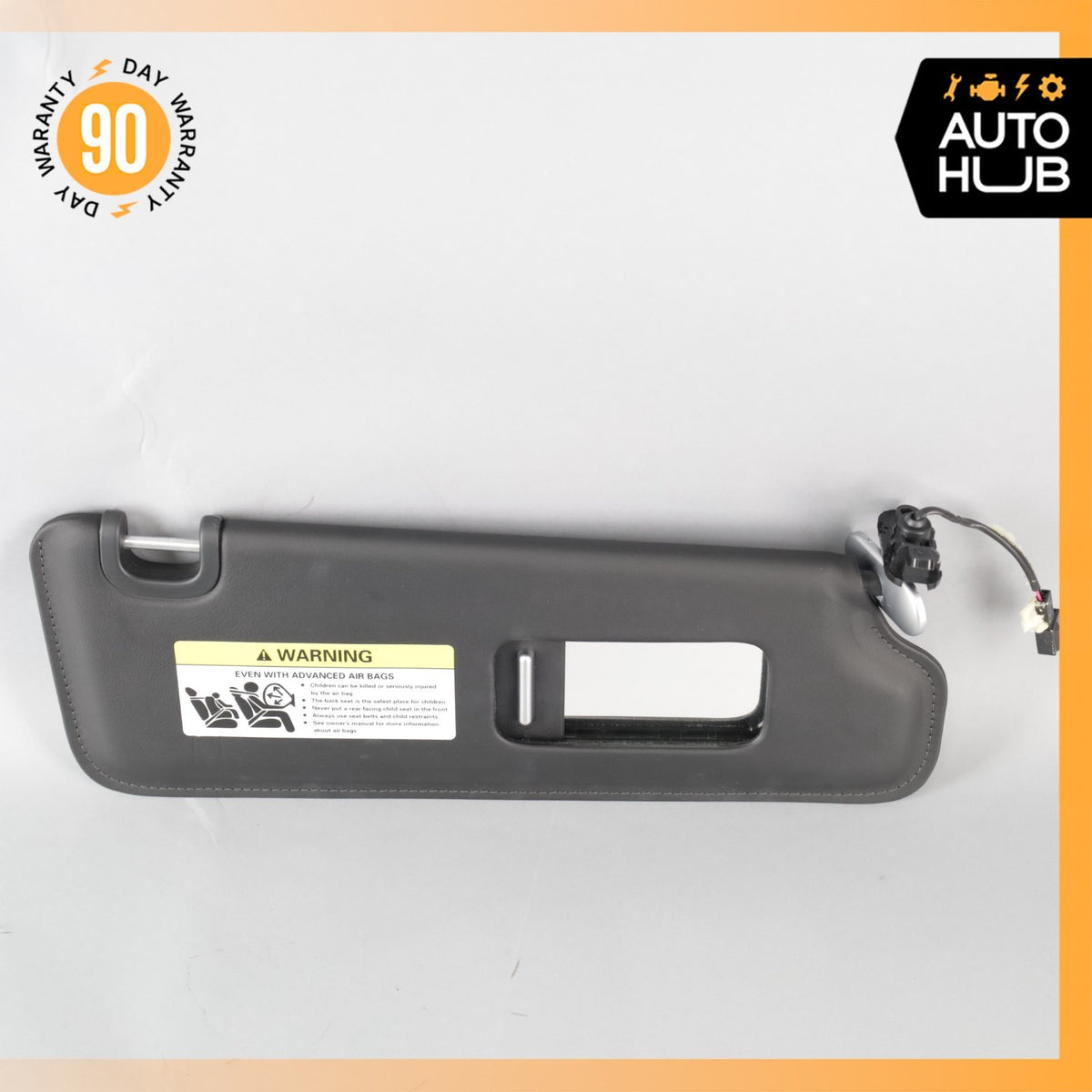 03-18 Bentley Continental GT GTC Flying Spur Right Sun Visor Shade Sunvisor OEM - photo 14