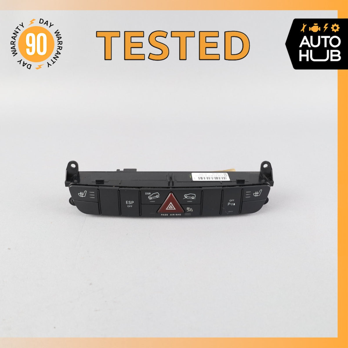 06-12 Mercedes W164 ML350 GL450 Dash Hazard Heated Seats ESP Control Panel OEM - photo 1