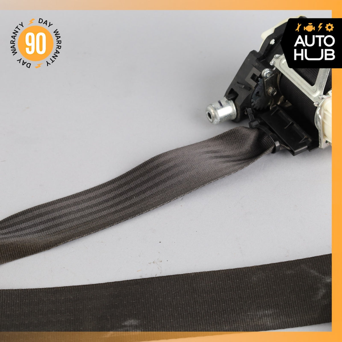 08-19 Maserati GranTurismo M145 Front Right Side Seat Belt Black OEM - photo 3