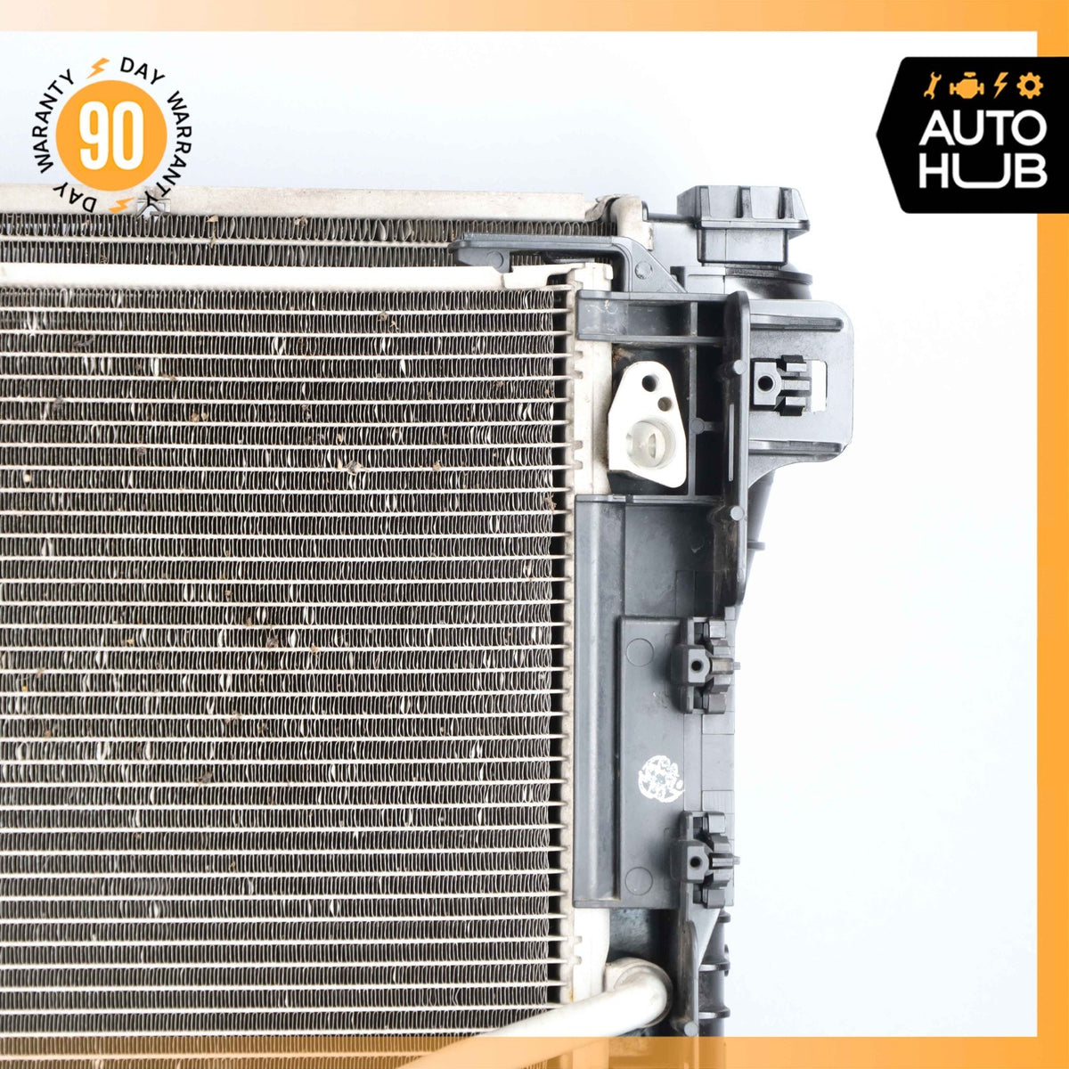 Mercedes W212 E350 E400 Engine Water Cooling A/C Condenser Radiator OEM 85k - photo 13