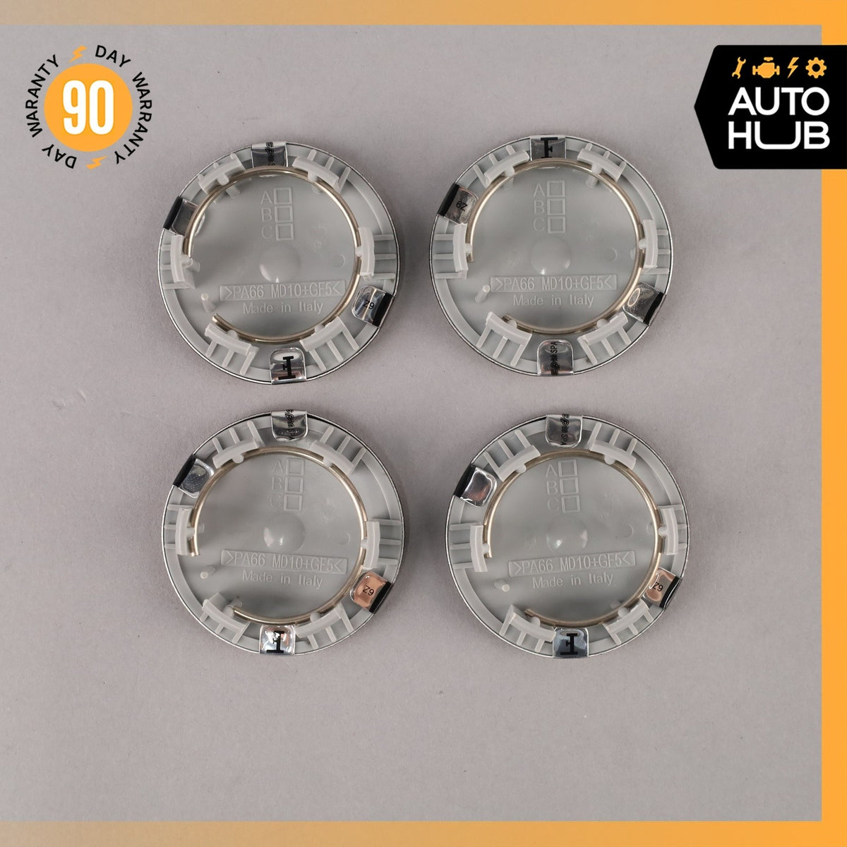 Ferrari F151 FF F12 488 458 GTC4 Wheel Center Cap Cover Set of 4 226245 OEM - photo 11