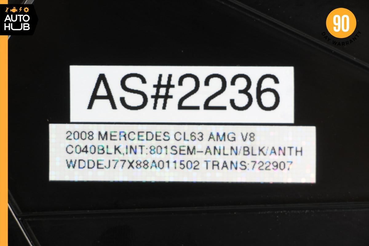 07-14 Mercedes W216 CL63 AMG CL550 Dashboard Dash Board Trim Panel Left Side OEM - photo 12