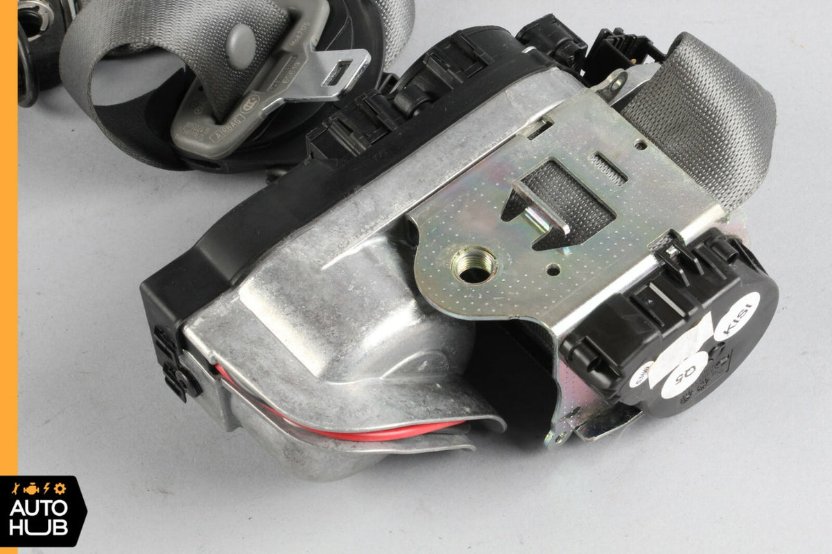 07-09 Mercedes W221 S550 S600 Seat Belt Front Right Passenger Side Gray OEM - photo 9