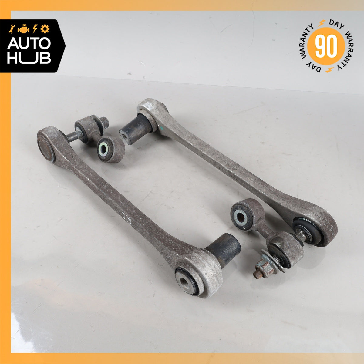 03-12 Bentley Continental GT Rear Right & Left Tie Rod Control Arm Set OEM - photo 1