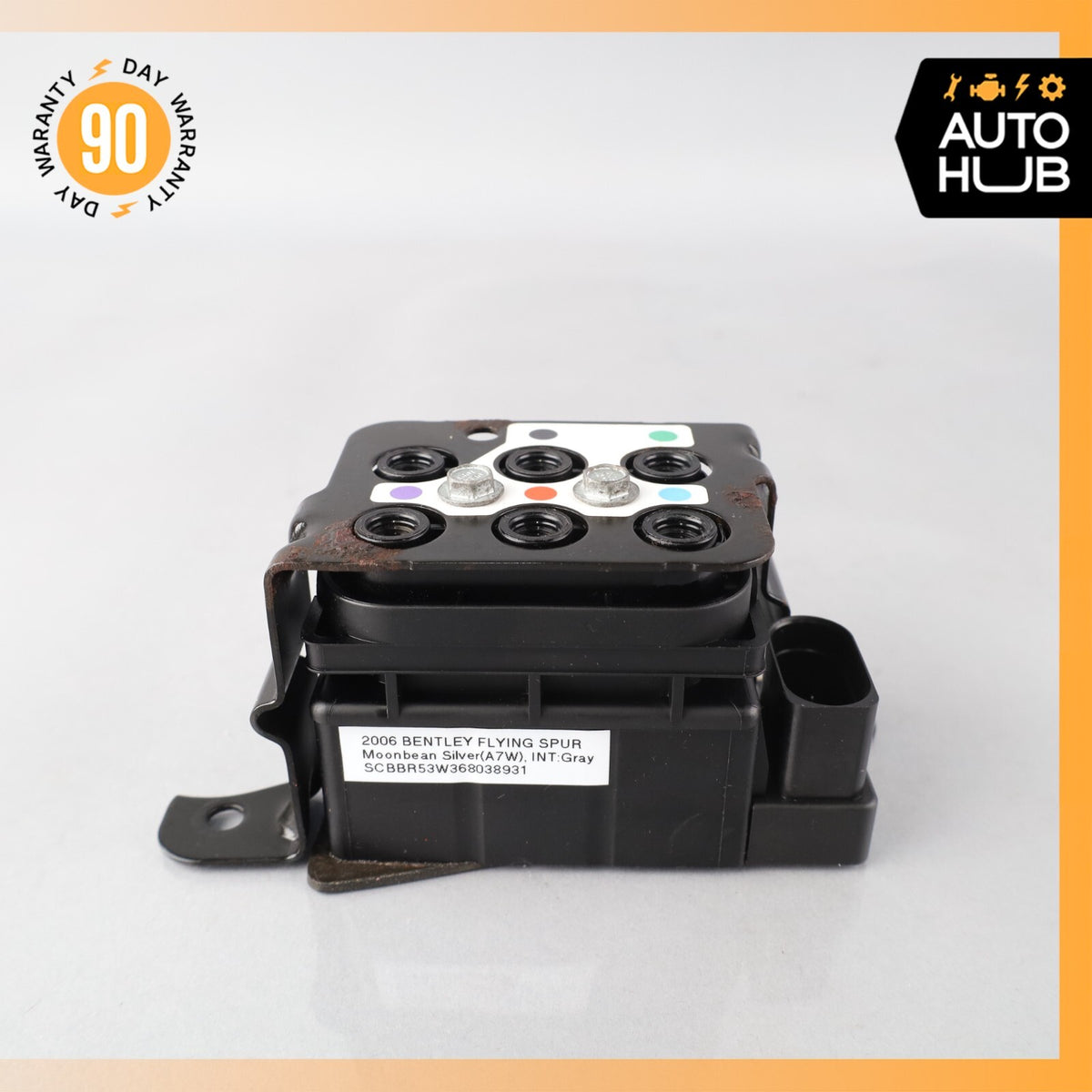 03-18 Bentley Continental Flying Spur Air Suspension Valve Block Unit OEM 53k - photo 4