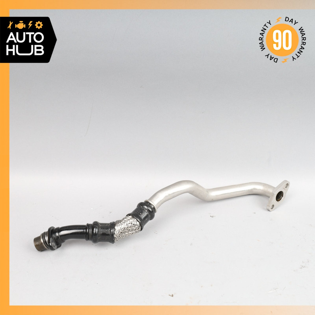 03-12 Bentley Continental GT 6.0L Turbocharger Return Oil Line Right Side OEM - photo 6