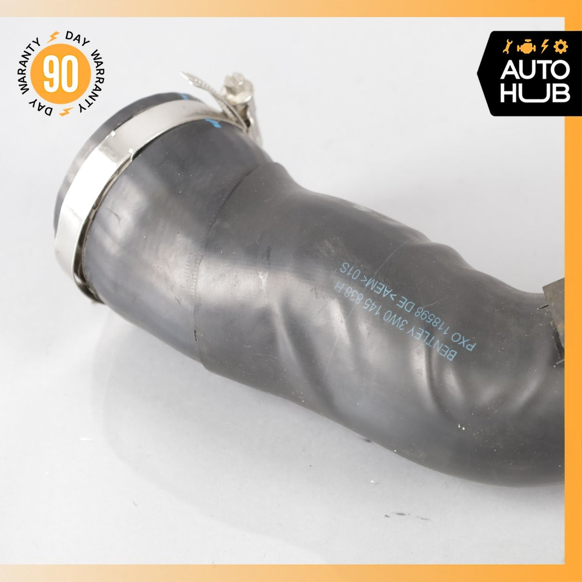 03-12 Bentley Continental GT GTC 6.0L Left Side Intercooler Hose Pipe OEM - photo 5