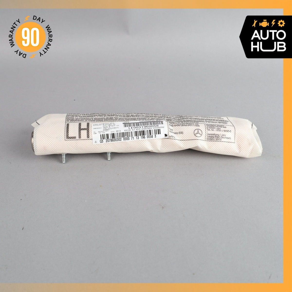 Mercedes W204 C250 E350 E550 Front Left Driver Side Seat Airbag Air Bag OEM - photo 4