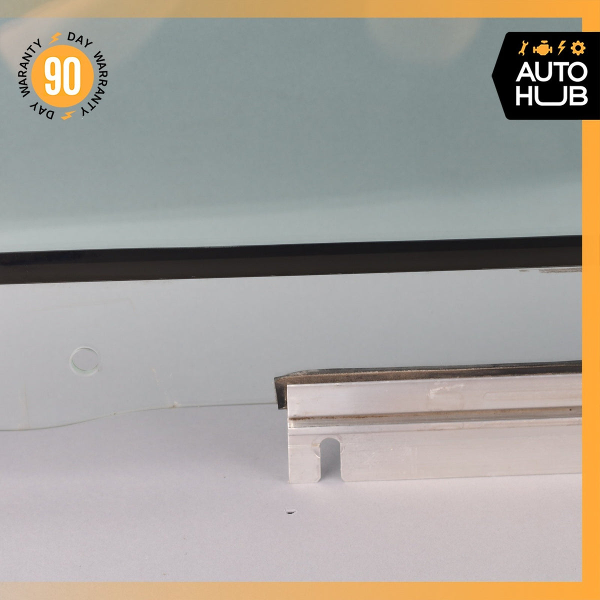 93-99 Mercedes W140 CL600 S500 Coupe Front Right Side Door Window Glass OEM - photo 7