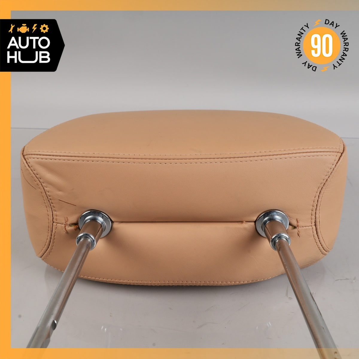 Bentley Arnage Front or Rear Seat Headrest Head Rest Brown OEM 50k - photo 7