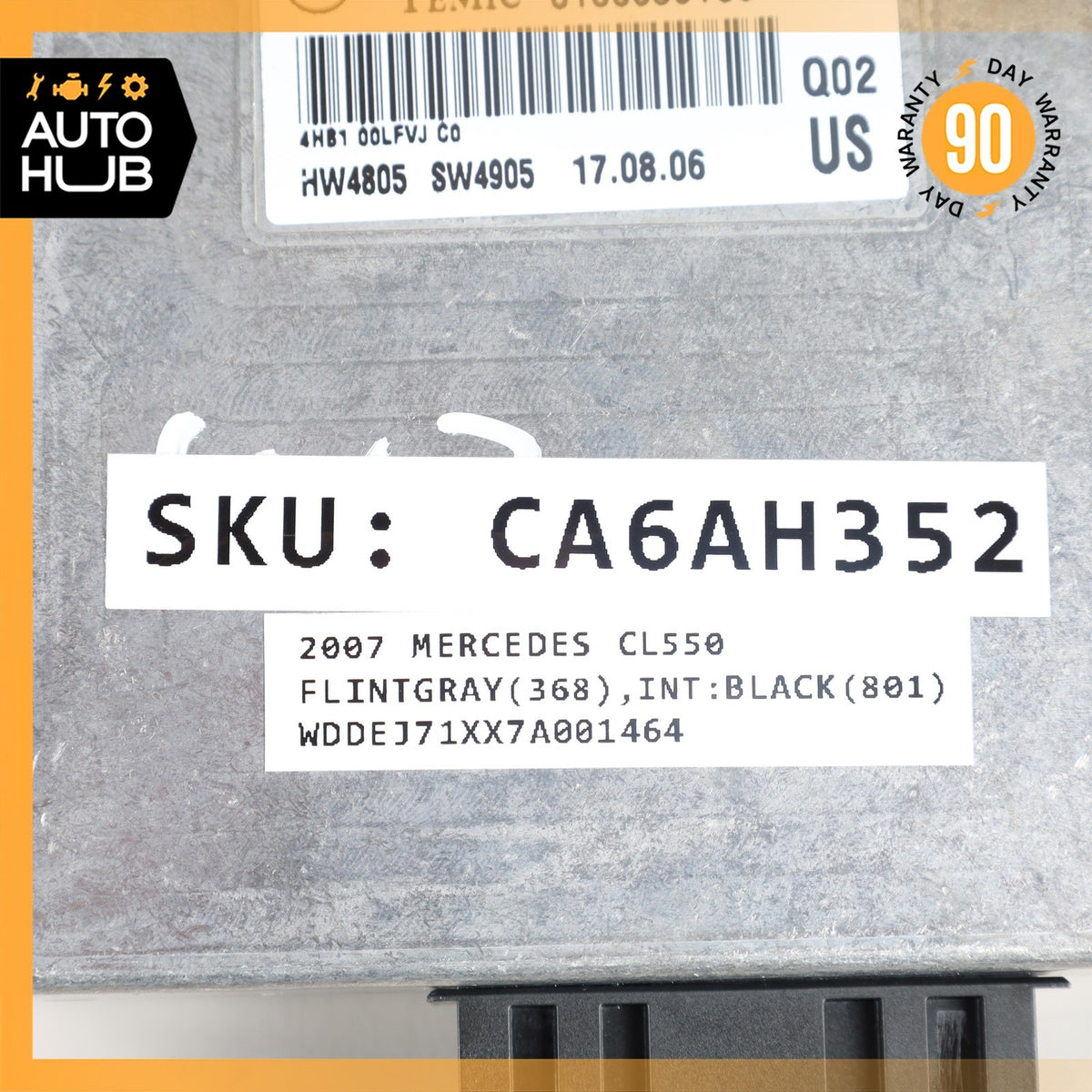 07-14 Mercedes W216 CL550 S350 Voice Language Communication Control Module OEM - photo 8
