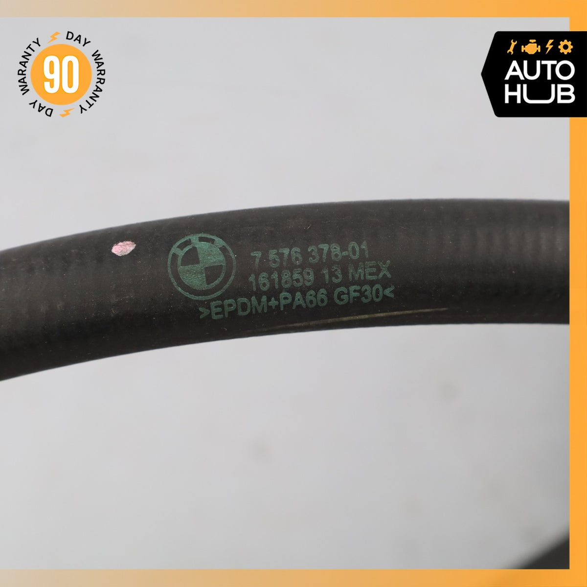 08-14 BMW E70 X5 X6 N63 4.4L V8 Engine Radiator Cooling Hose Pipe OEM - photo 13