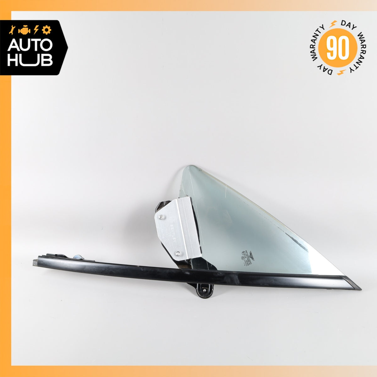 03-10 Bentley Continental GT Front Left Side Door Vent Window Glass OEM 36k - photo 2