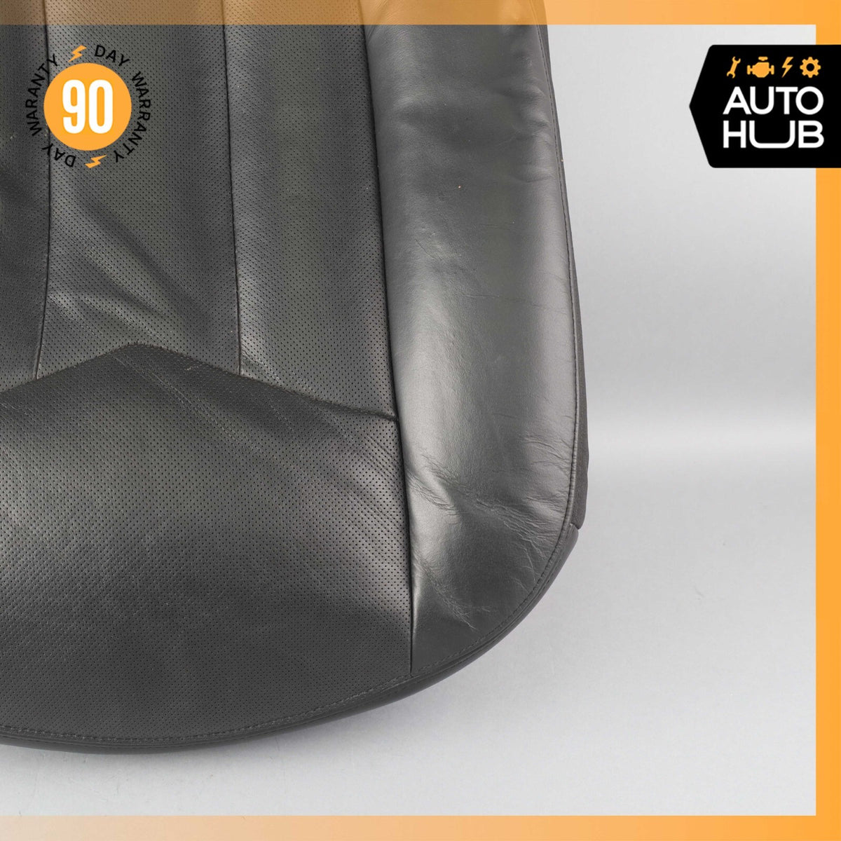 04-08 Cadillac XLR Right Passenger Bottom Lower Seat Cushion Black OEM - photo 4