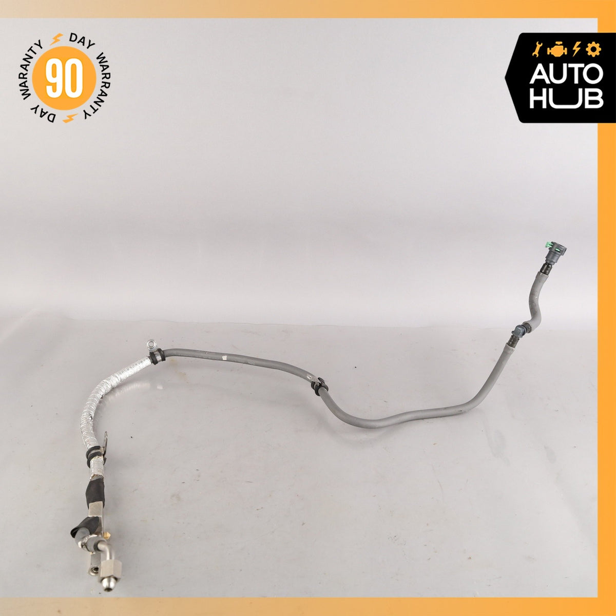 10-23 Jaguar X152 F-Type 5.0L S/C High Pressure Fuel Feed Hose Line OEM 79k - photo 2