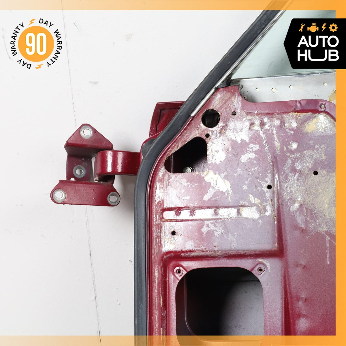 81-89 Rolls Royce Silver Spirit Spur Front Right Side Door Shell Red OEM 22k - photo 21