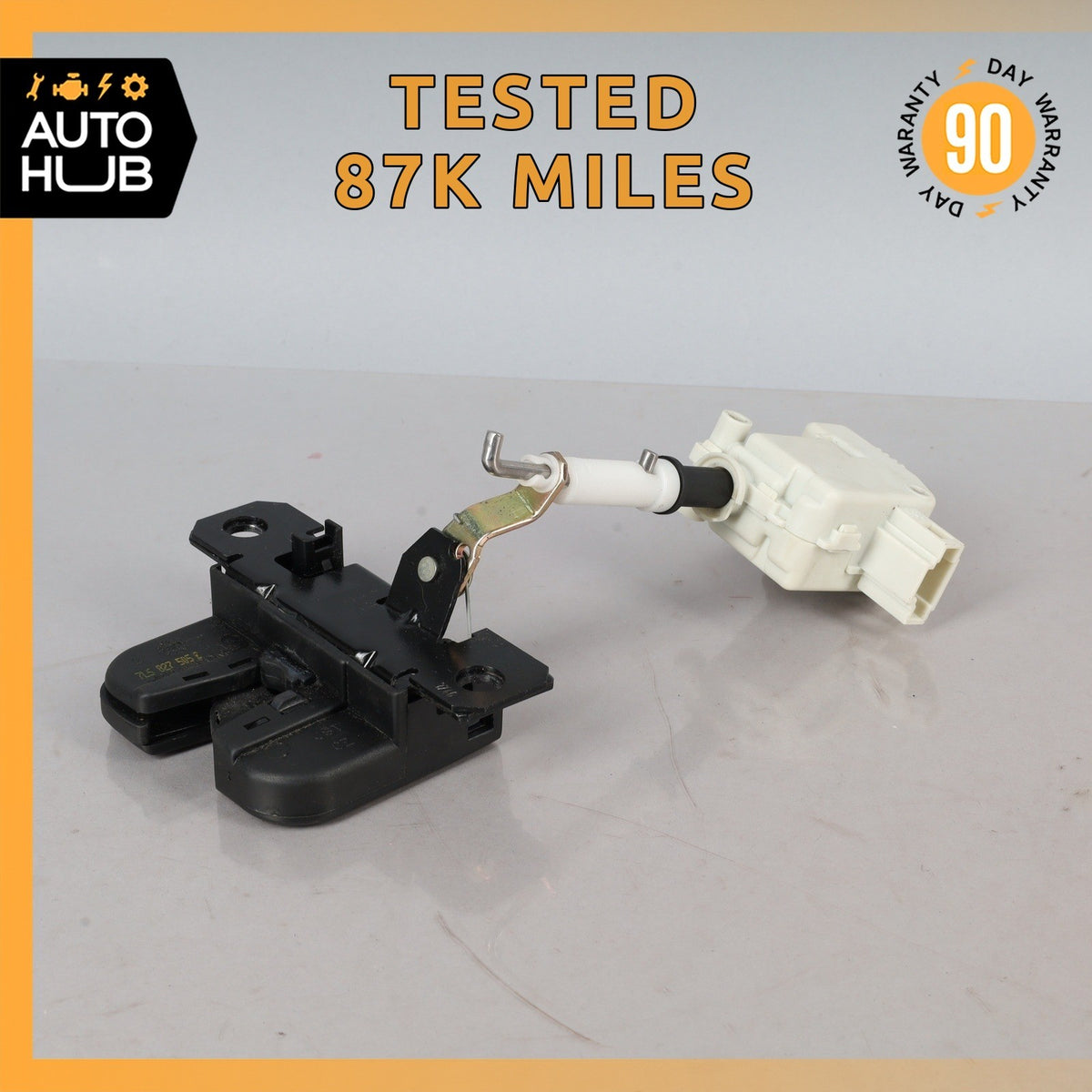 03-10 Porsche Cayenne 955 Trunk Boot Tailgate Lock Latch Actuator Motor OEM - photo 1