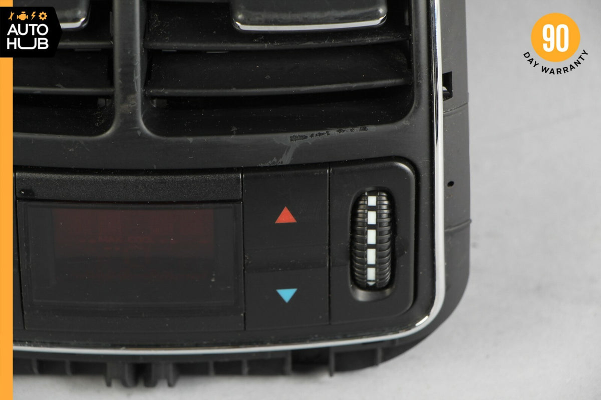 06-11 Mercedes W219 CLS500 CLS55 AMG Rear Seat AC A/C Control Air Vent Black OEM - photo 6