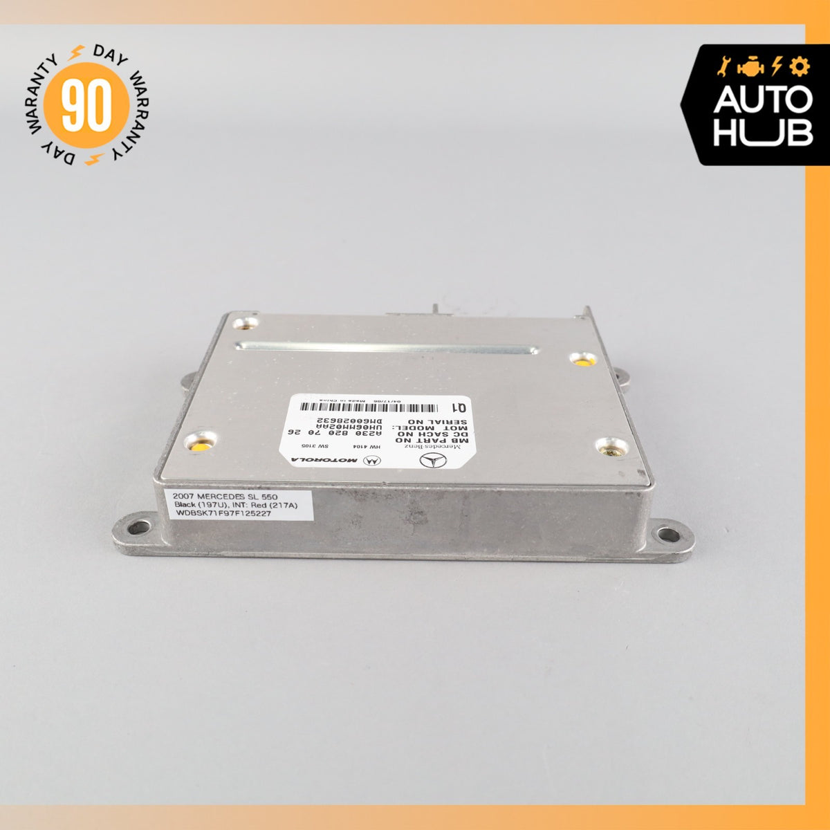 06-12 Mercedes R230 SL550 E350 Communication Control Module 2308207026 OEM - photo 4