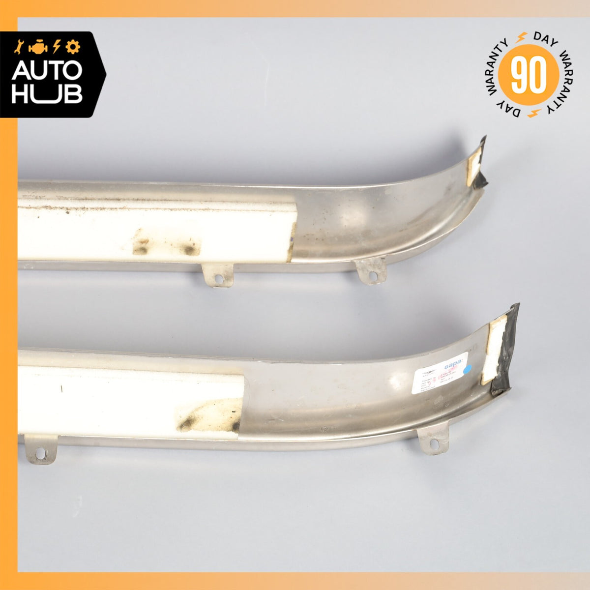 03-10 Bentley Continental GT Coupe Left & Right Side Outer Door Step Sills OEM - photo 16