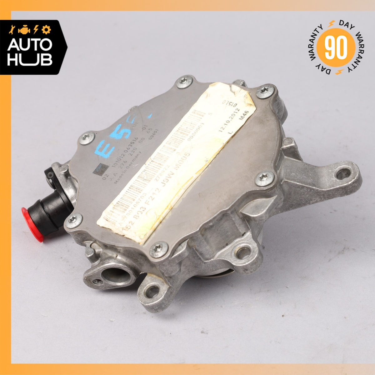 12-18 Mercedes W212 E550 SLK350 Engine Motor Brake Vacuum Pump 2762300065 OEM - photo 8